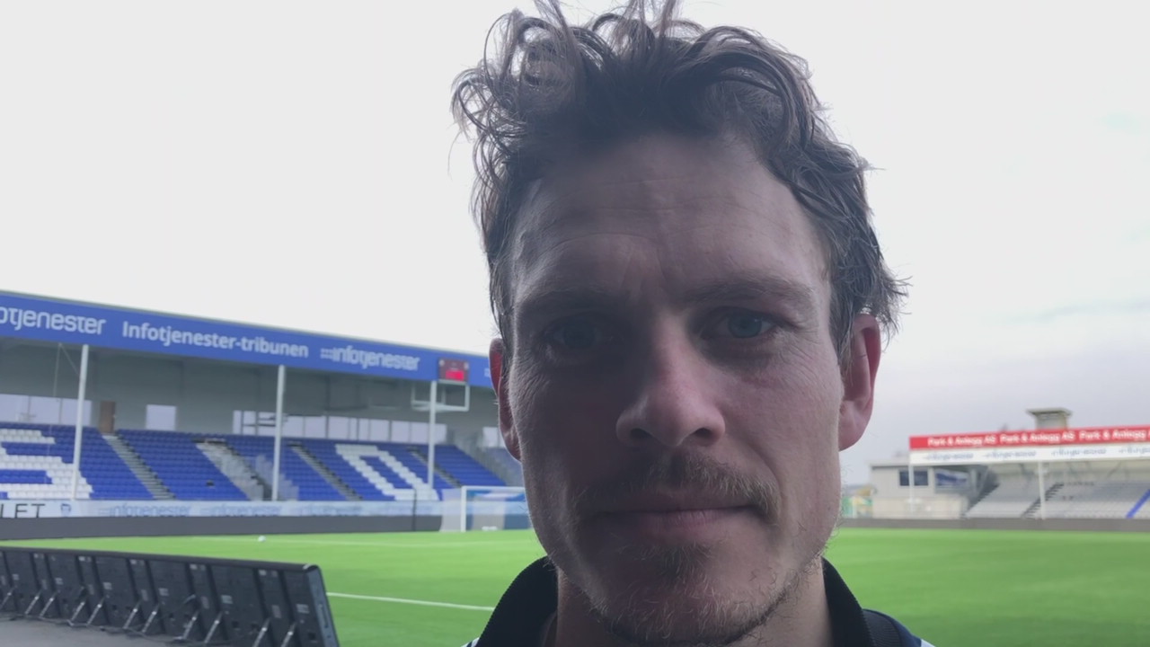 Horn kastet maska - nå er han klar for ny match